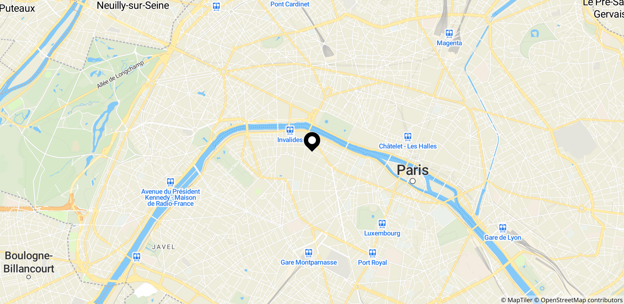 Kabugas anholdelse nær Paris, Frankrig