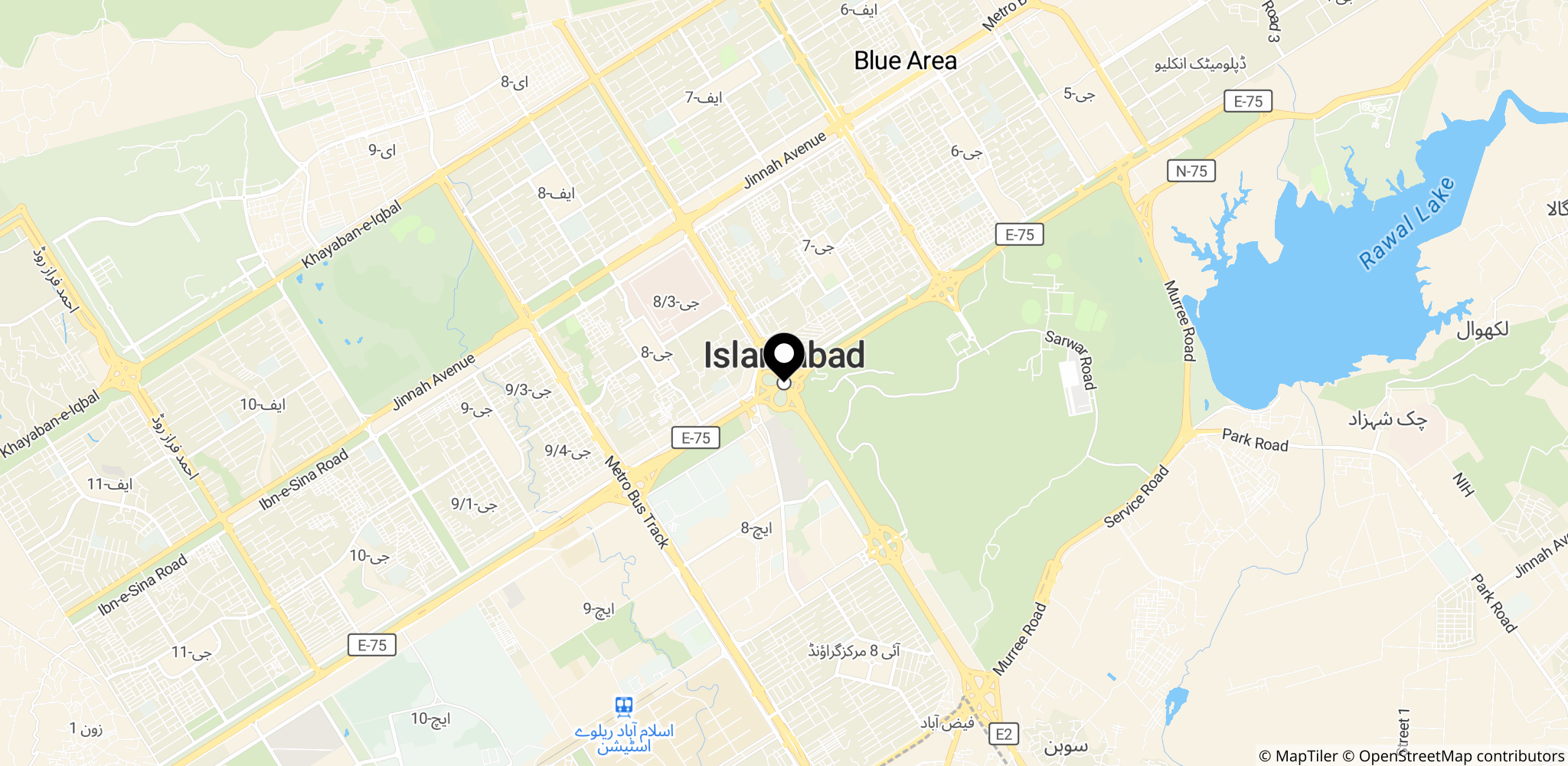 Islamabad, Pakistan – placering af hovedrollen i forhandlingerne og Pakistans rolle som mægler
