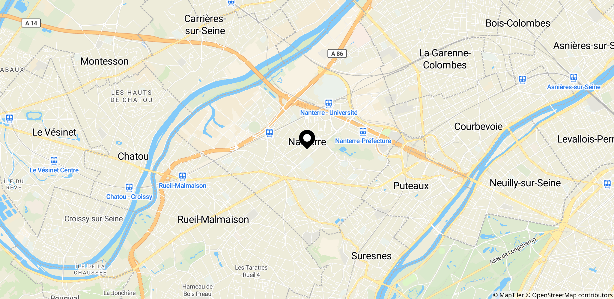 Nanterre, Frankrig – en af de steder, hvor omkring ti sager er under gennemgang hos anklagemyndigheden.
