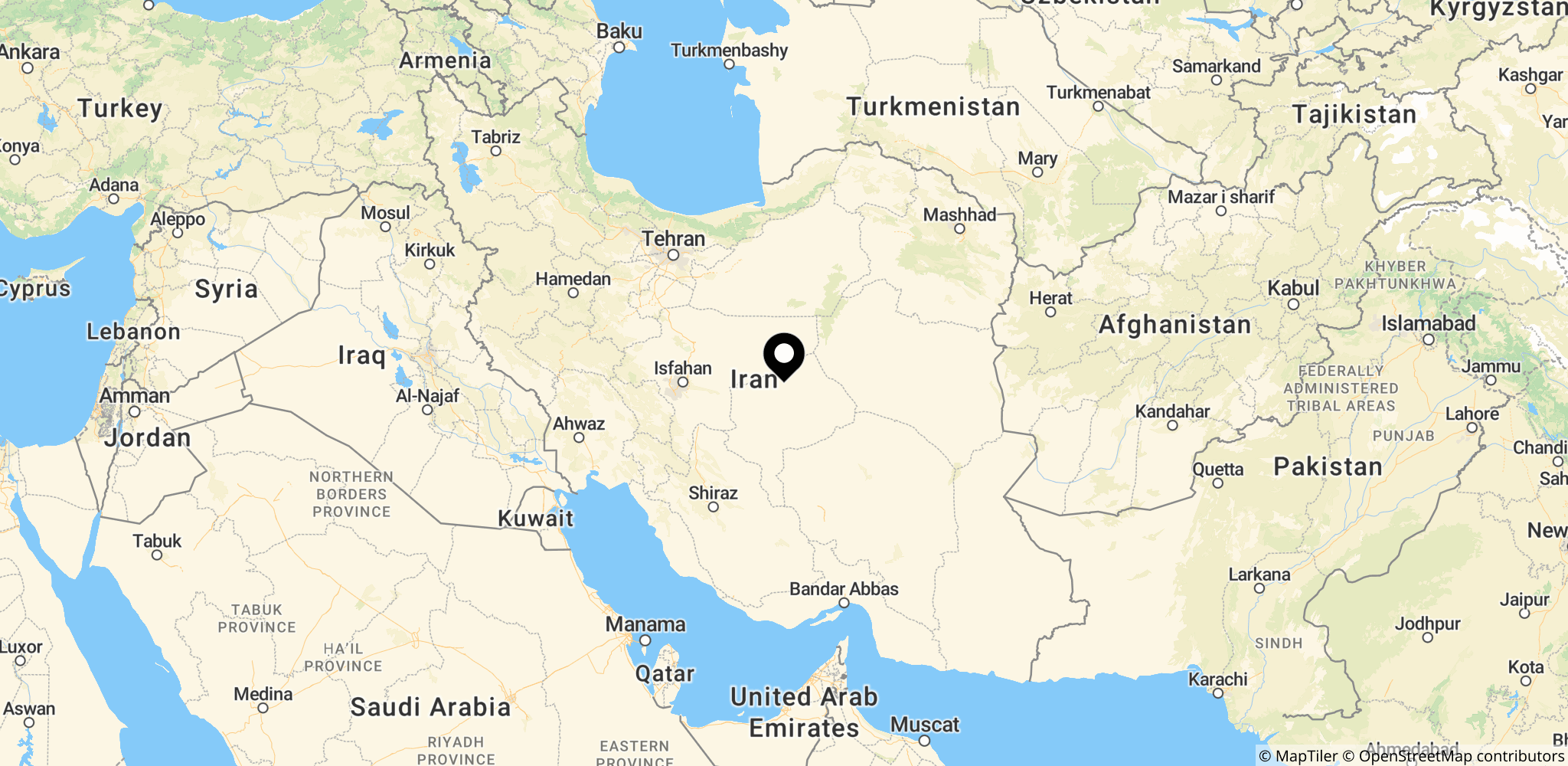 Iran i Mellemøsten – landets placering som kontekst for diskussionen om en potentiel konflikt
