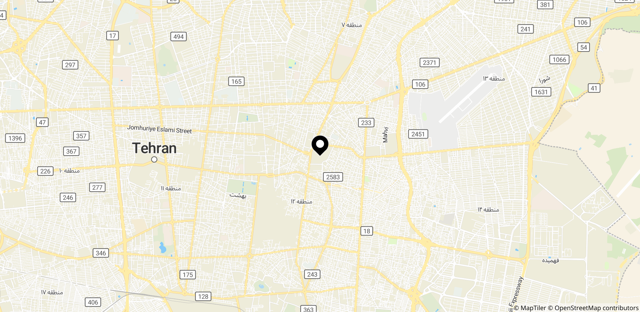 Parlamentet i Teheran (Majles), Iran – placeringen af beslutningstagere i forbindelse med Iran-spørgsmålet