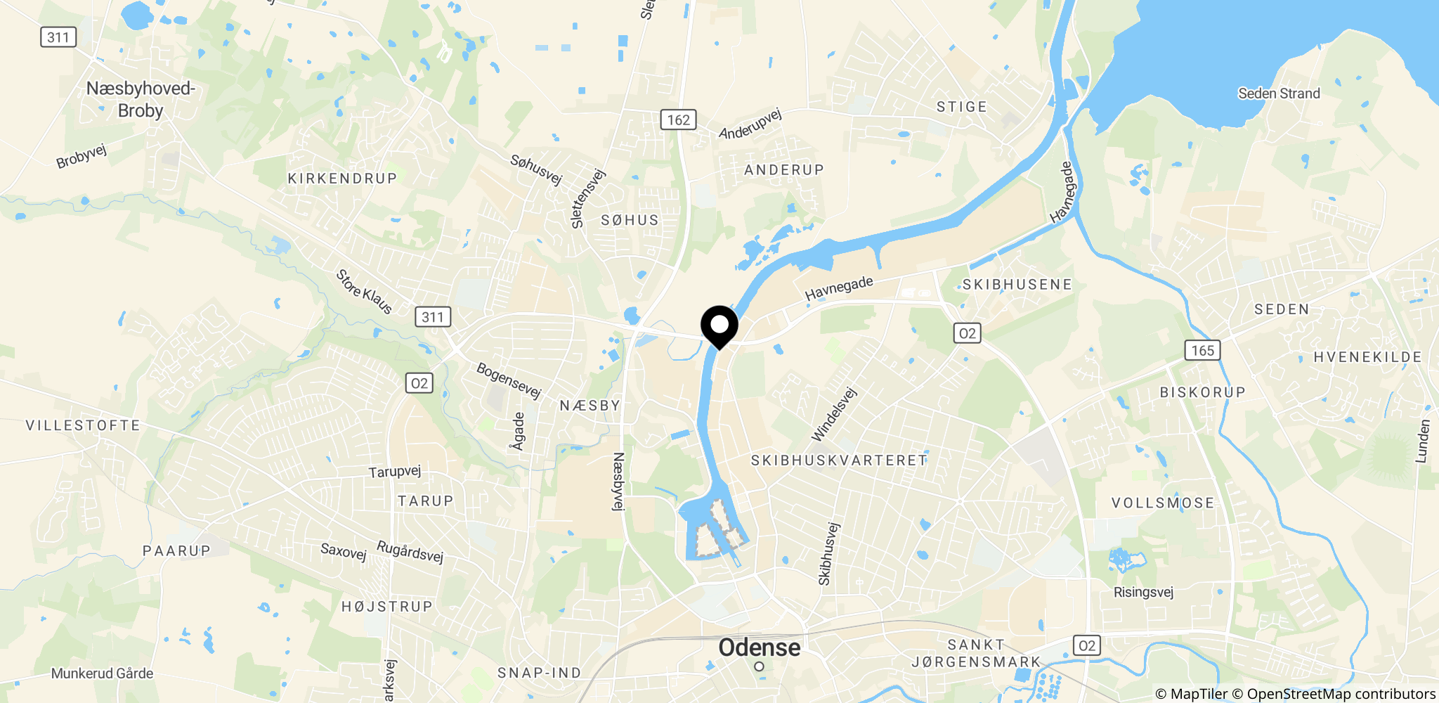 Odense Havn: mindre demonstratoranlæg på 2 MW og 2,2 MWh placeret ved havnen