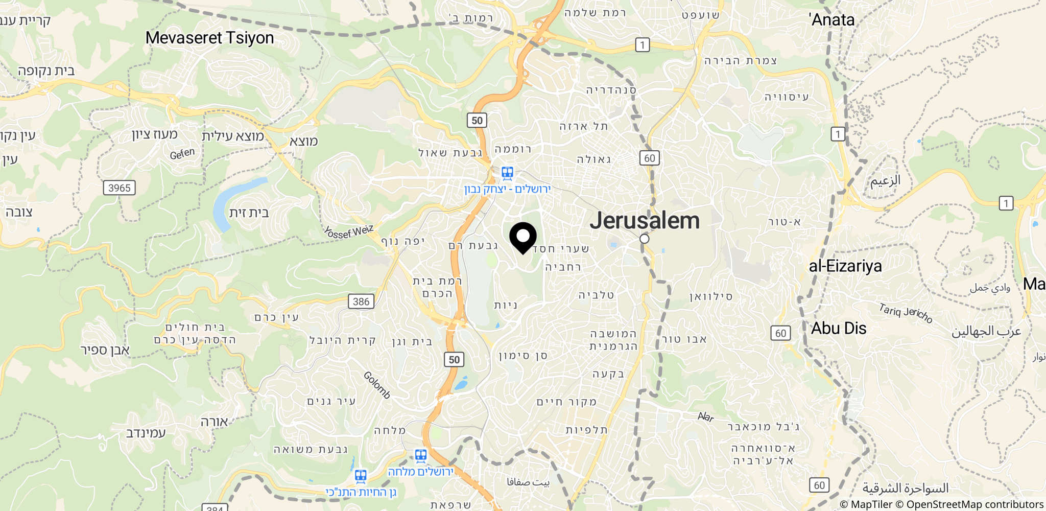 Knesset-bygningen i Jerusalem, Israels parlament