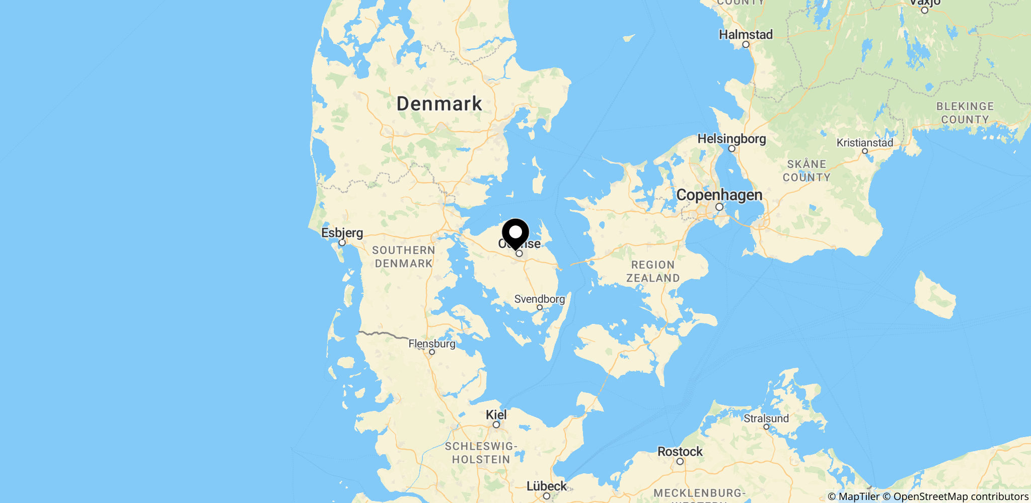Området langs Odense Letbane i Odense, fra Tarup til Hjallese