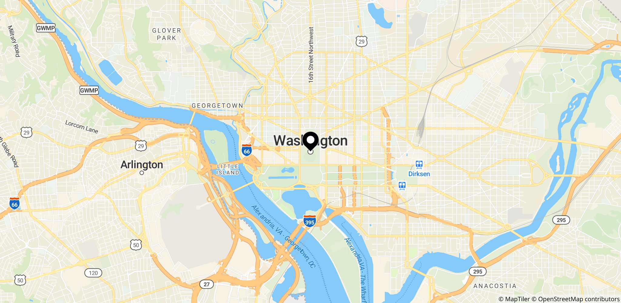 Washington, DC, USA – placeringen af USA's præsident og offentlig politik, som ifølge analysen kan drive markedsbevægelser