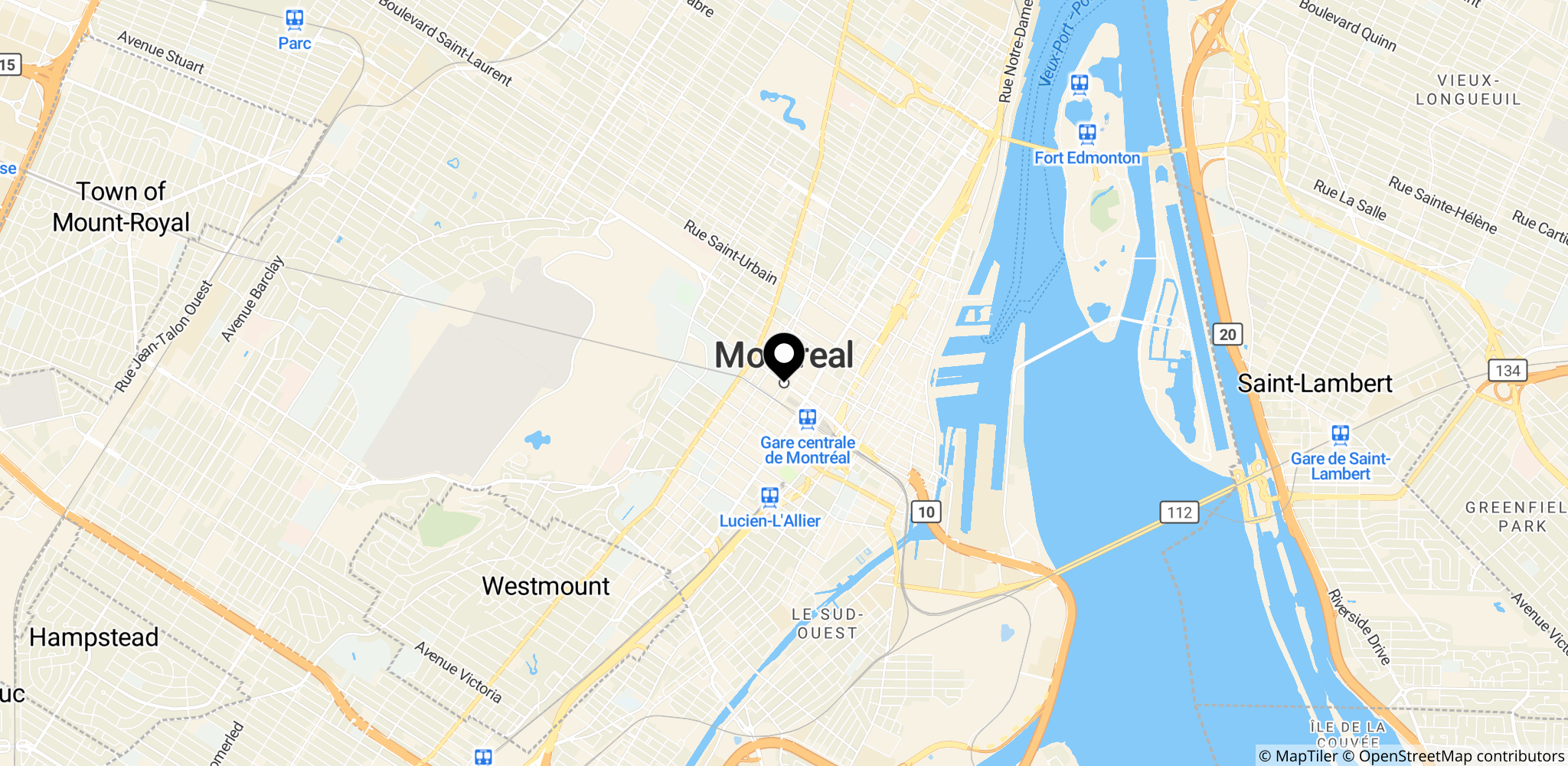 Montréal, Québec – Stade Saputo før kampen mod Irland