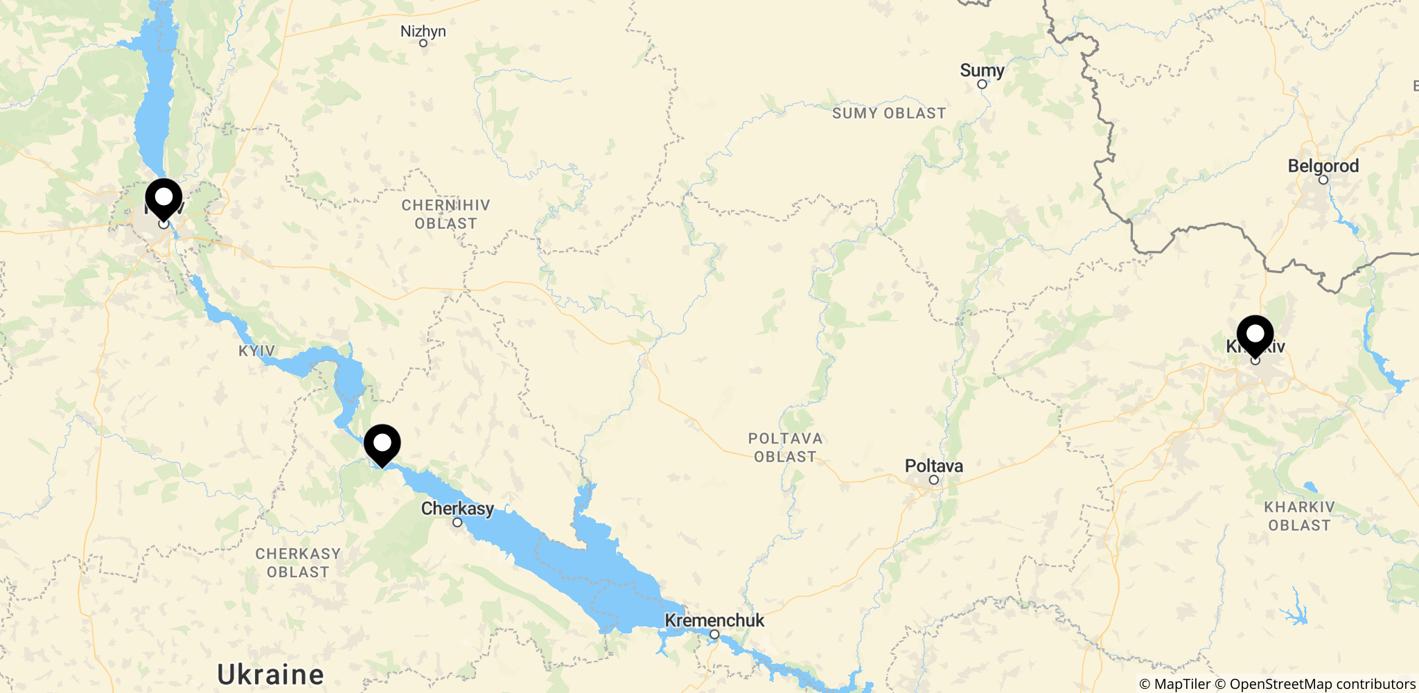 Kyiv: områder i hovedstaden ramt af droner og missiler under nattens angreb