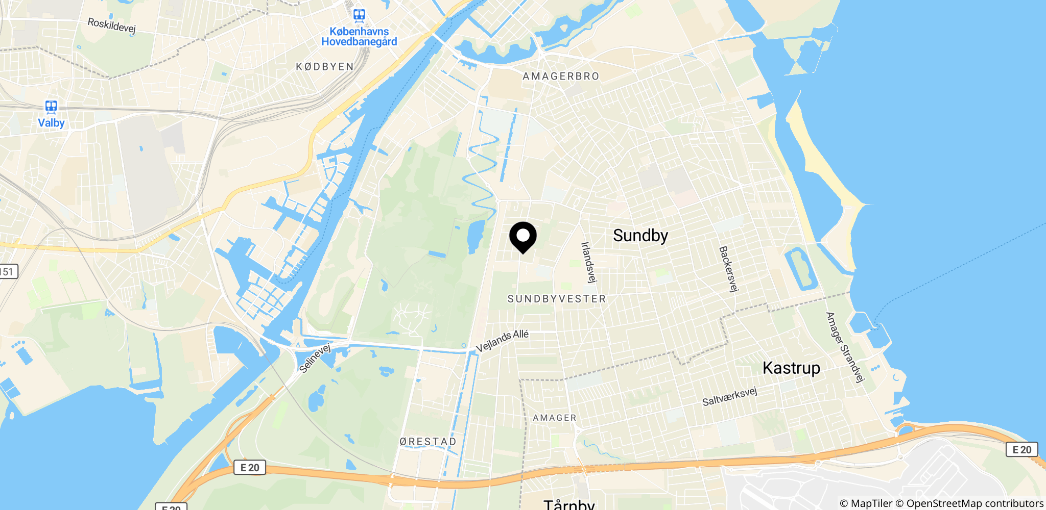 Kurvemagerstien i Danmark – sted for håndgranatsprængningen