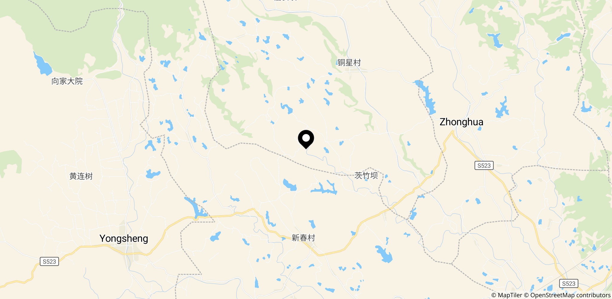 Jiangyou i Sichuan, Kina — sted for razziaen mod huskirken Early Rain Covenant Church under søndagsgudstjenesten i en hotelsal