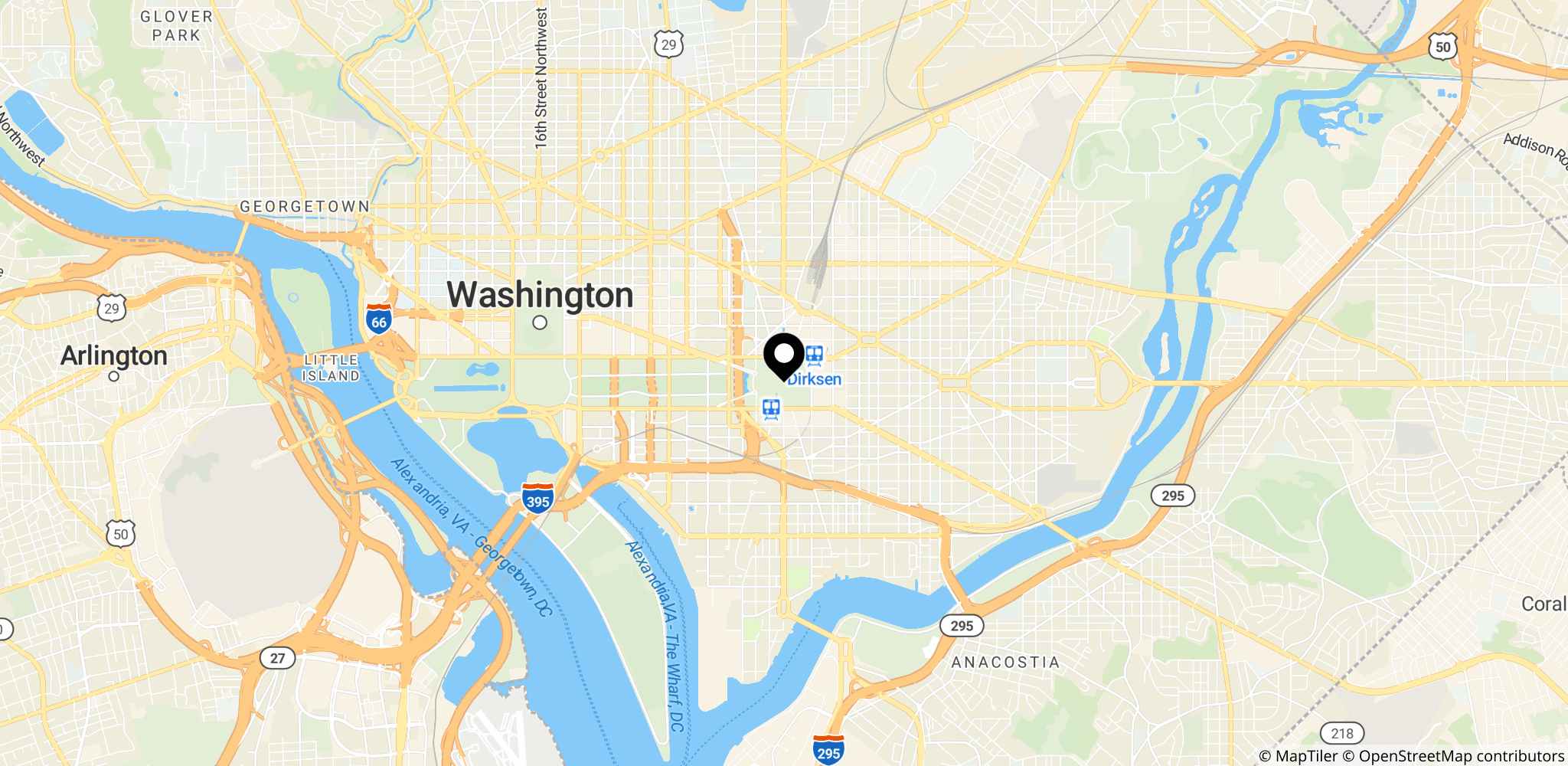 Capitol i Washington, DC, stedet for Senatets afstemning om Iran-krigsbeføjelser