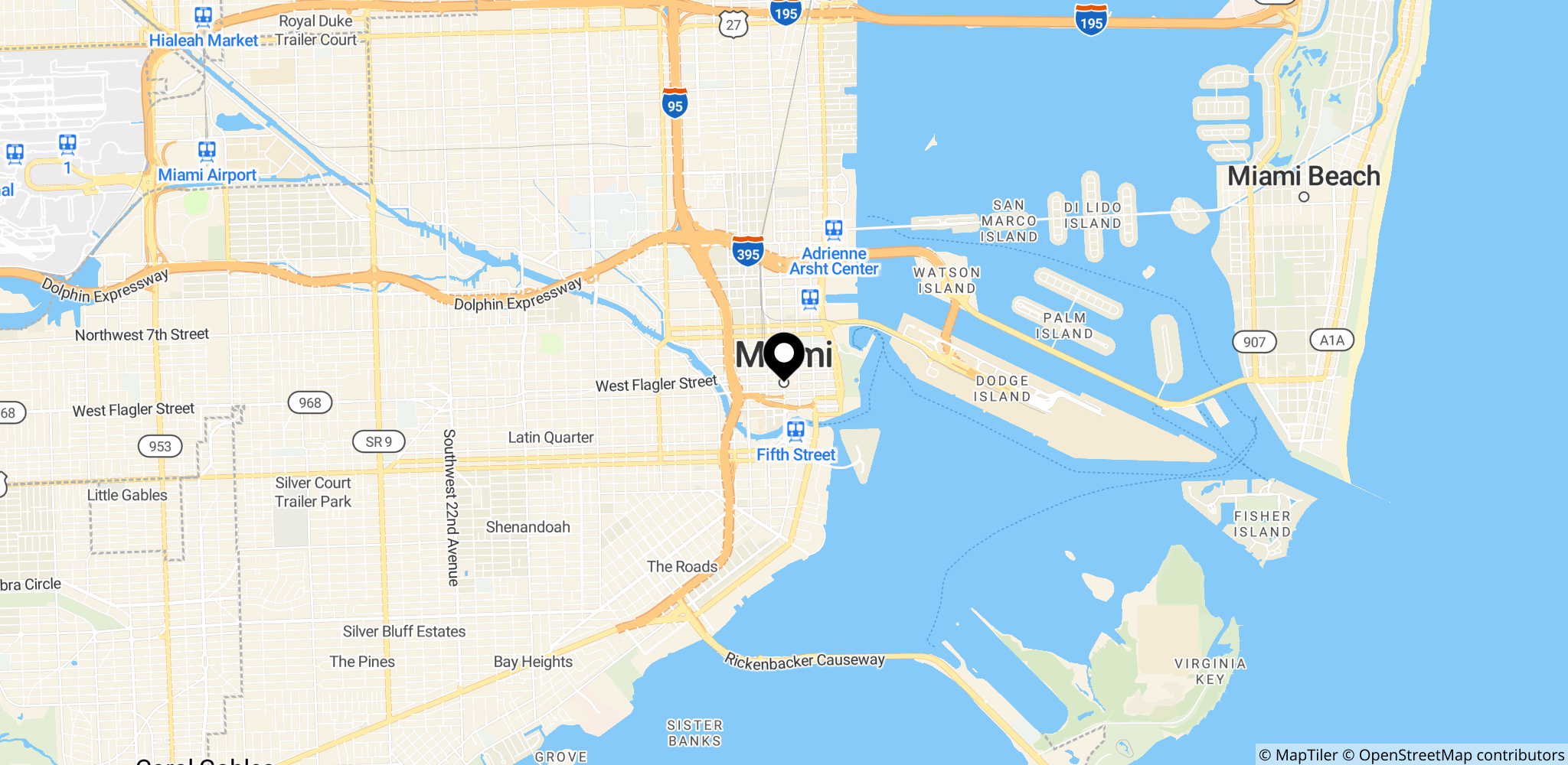 Miami (Florida, USA) – træningsfaciliteten, hvor Argentinas restitutionsvindue blev aflyst på grund af stormvejr