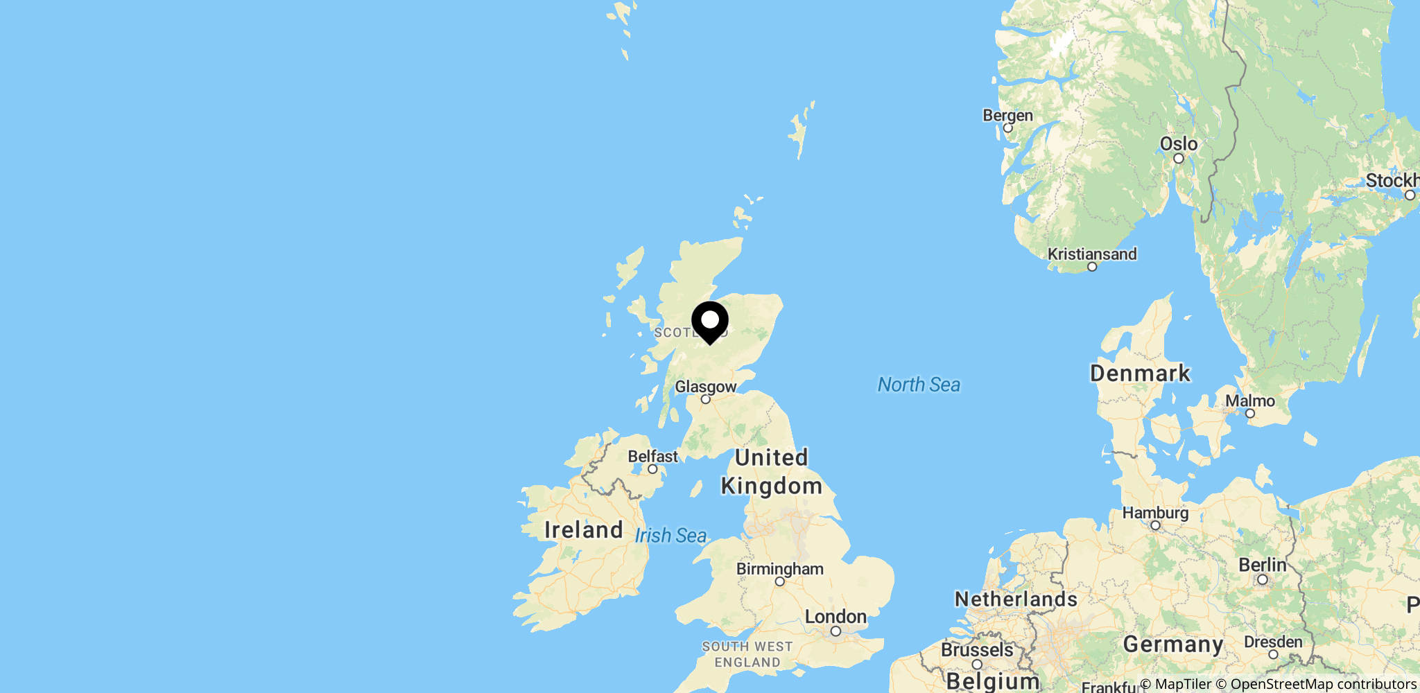 Skotland (UK) som hjemland for Scotch whisky og nøgleaktør i handelskonflikten mellem USA og Europa.