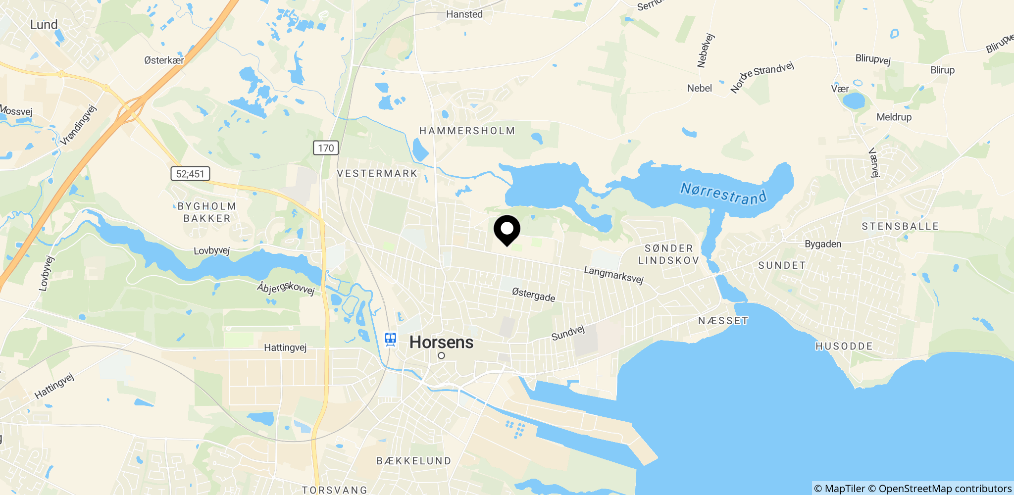Forum Horsens i Horsens, stedet hvor Thomas Cup-kvartfinalen mellem Danmark og Thailand blev spillet