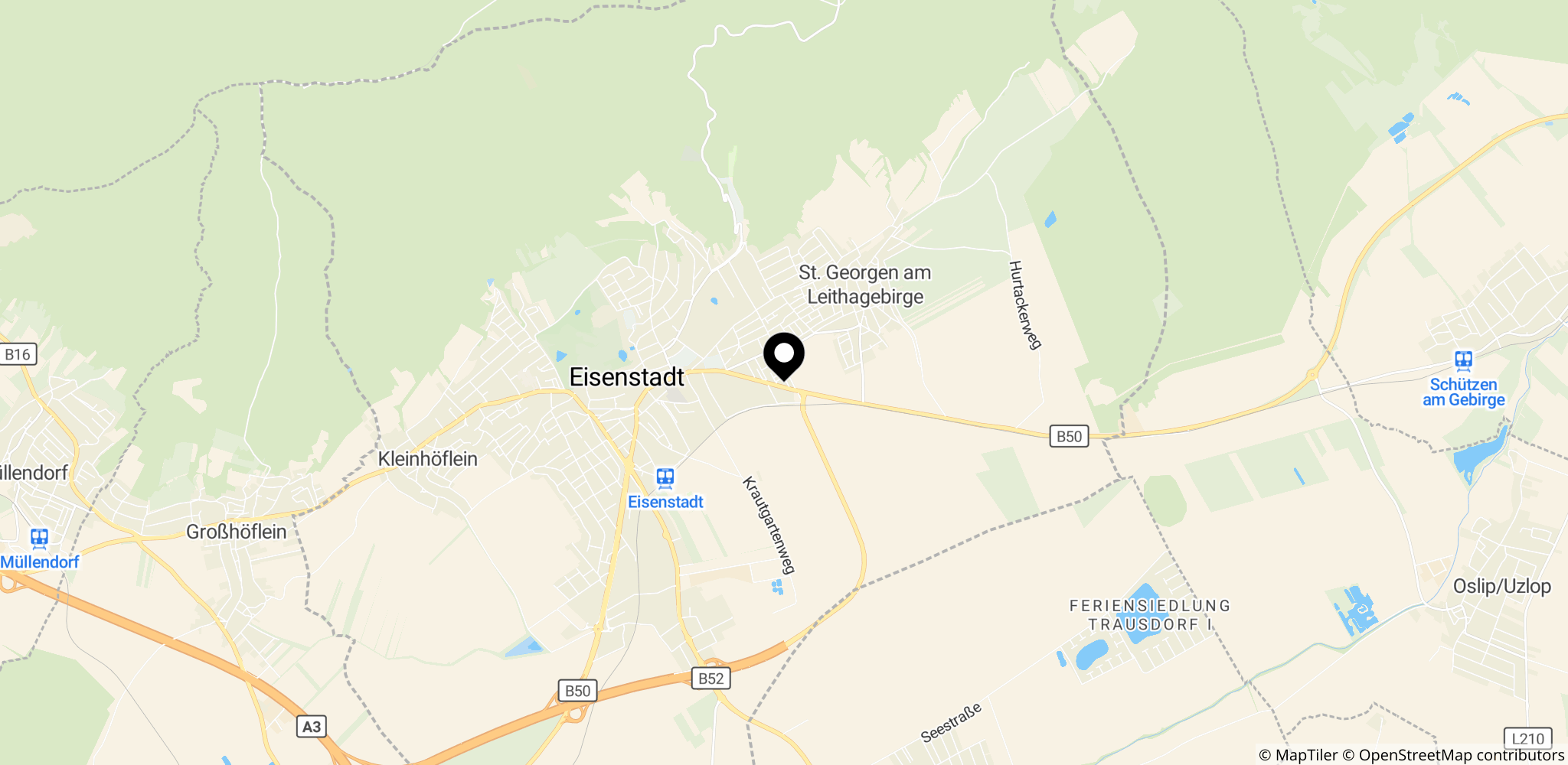 Spar-supermarked i Burgenland, Østrig, hvor et glas babymad ifølge myndighederne indeholdt 15 mikrogram rottegift.