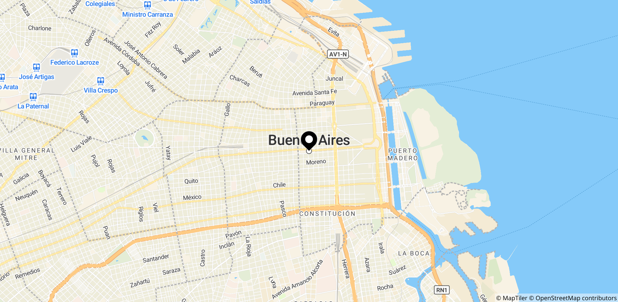 Buenos Aires-området, Argentina: startpunkt for parrets sydamerikanske rejse før videre til Chile og Uruguay