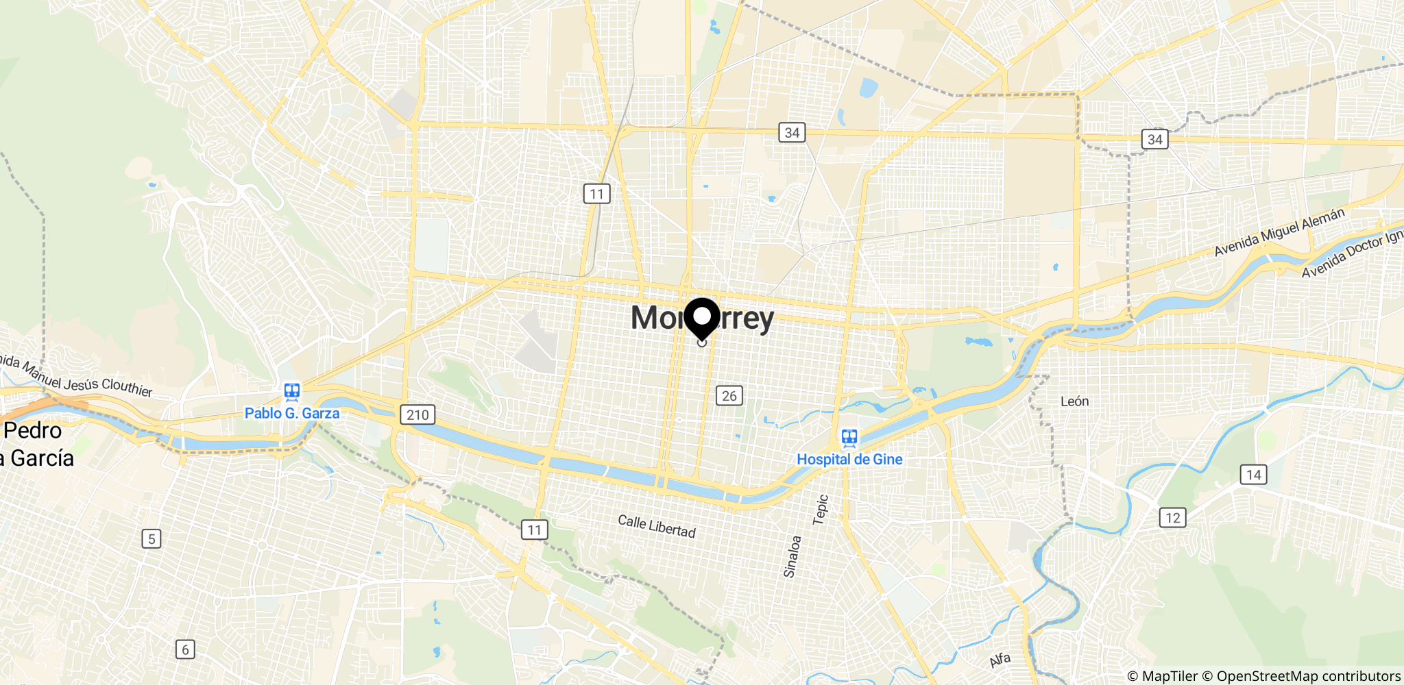 Monterrey, Nuevo León, Mexico – en af VM 2026-værtsbyerne udsat for høj varme og fugtighed