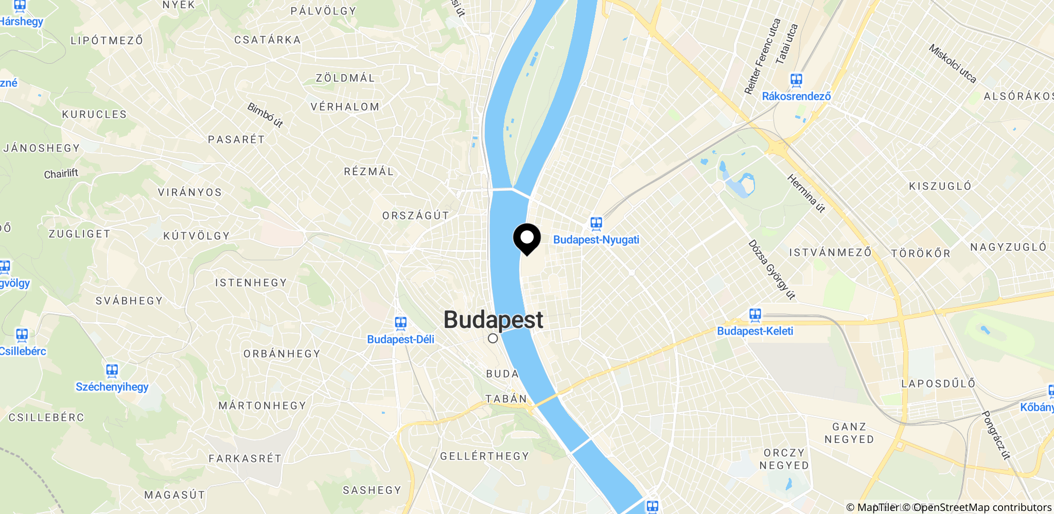 Parlamentet i Budapest, Ungarn (Országház) markeret som hjemstavn for den politiske forandring
