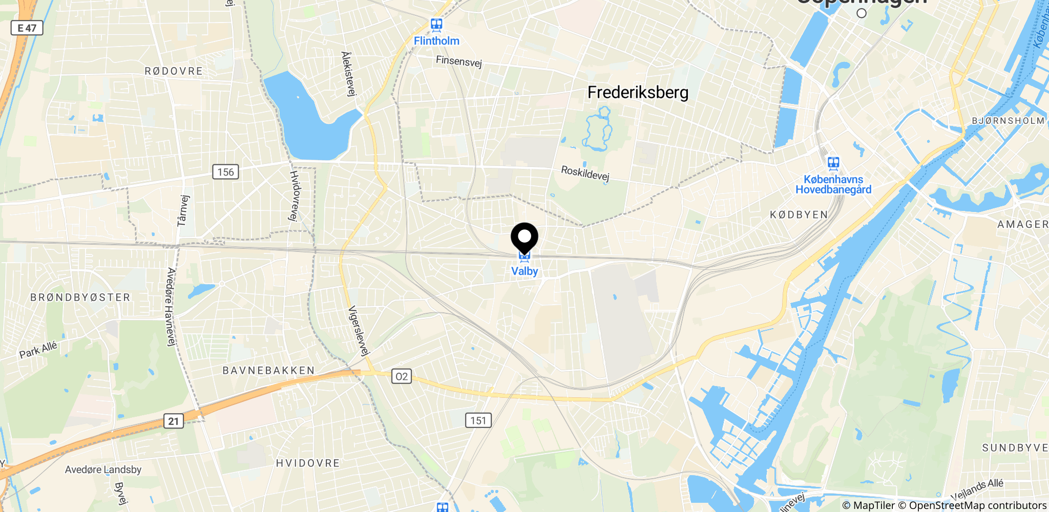 Skolen i Valby, København, hvor nåle i karameller blev fundet