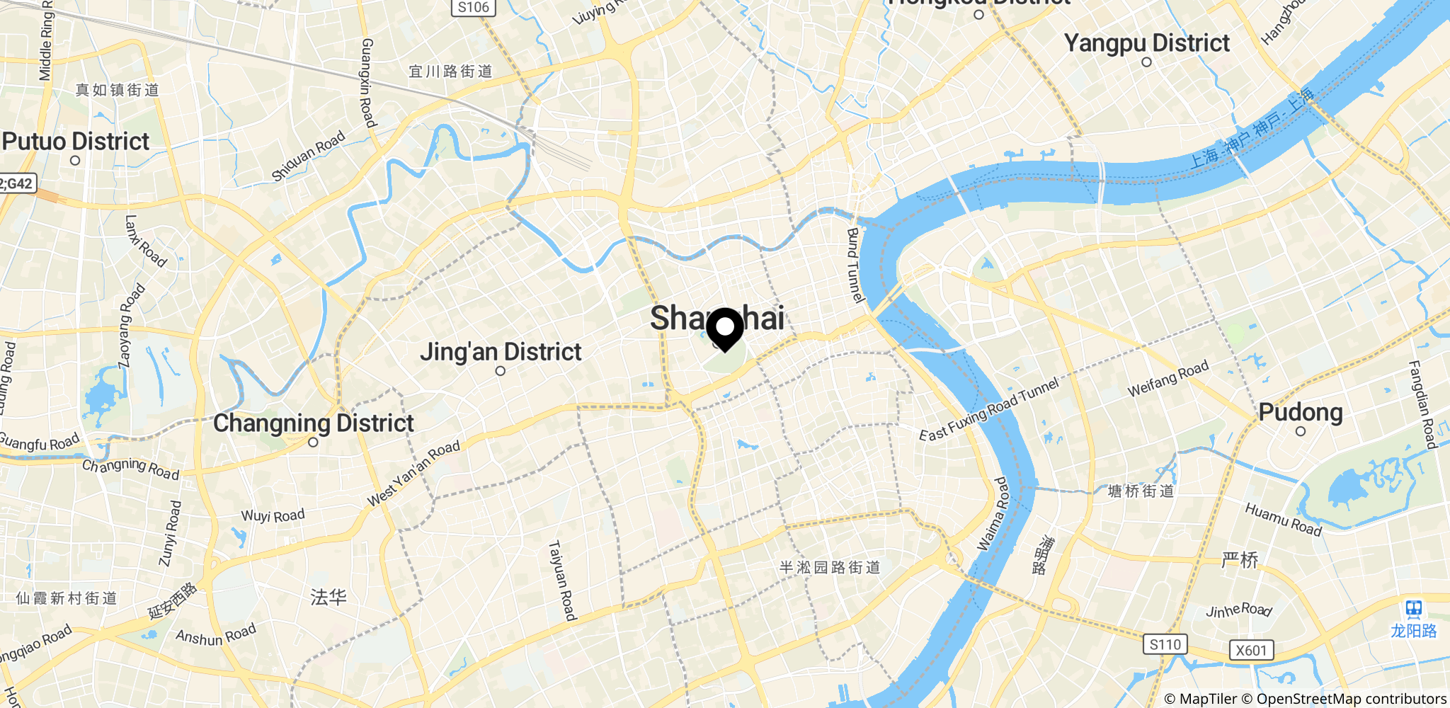 Kina: Shanghai som repræsentant for det kinesiske marked for store premium-SUV'er
