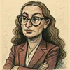 Aki-Matilda Høegh-Dam karikatur