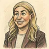 Anna Falkenberg karikatur