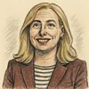 Anne Paulin karikatur