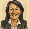 Brigitte Klintskov Jerkel karikatur