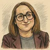 Camilla Fabricius karikatur