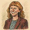 Charlotte Green karikatur