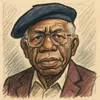 Chinua Achebe karikatur
