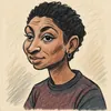 Christina Olumeko karikatur