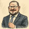 Cristiano Amon karikatur
