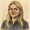 Elise Sydendal karikatur