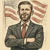 Eric Trump karikatur
