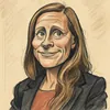 Eva Borchorst Mejnertz karikatur