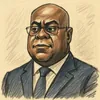 Félix Tshisekedi karikatur