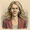 Freja Brandhøj karikatur