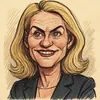 Helle Thorning-Schmidt karikatur