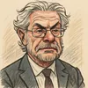 Henrik Dahl karikatur
