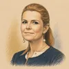Inger Støjberg karikatur