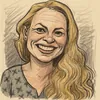 Jenny Andresen karikatur