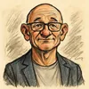 Jørgen Kvist karikatur