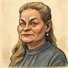 Karina Adsbøl karikatur
