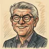 Karsten Hønge karikatur