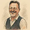 Kim Aas karikatur