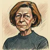 Kirsten Normann Andersen karikatur