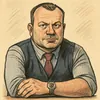 Lars Boje Mathiesen karikatur