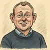 Lasse Haugaard Pedersen karikatur