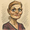 Leila Stockmarr karikatur