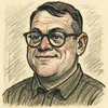 Mads Madsen Henriksen karikatur